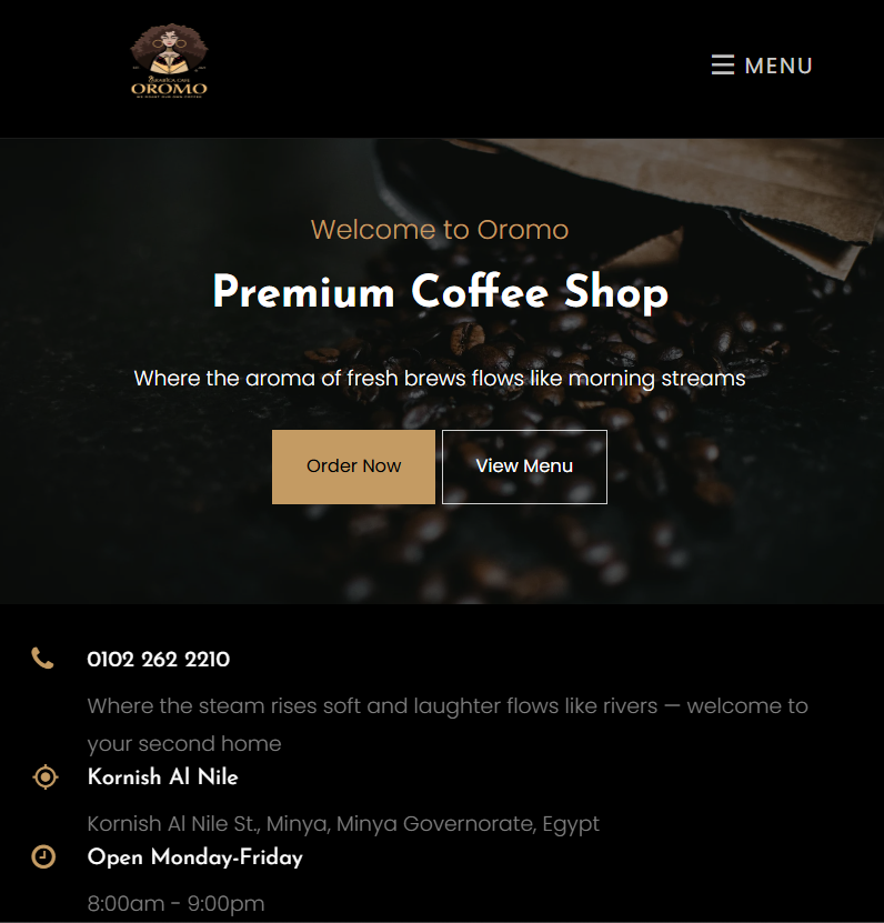 Cafe Oromo logo